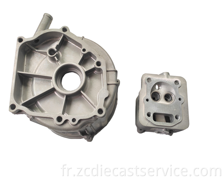OEM Custom Gasoline Engine Shell CNC Machining Adc12 Aluminum Alloy Die casting Parts